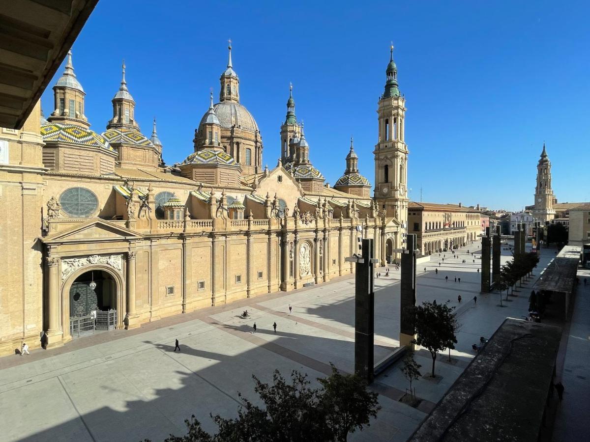 Appartamento Az El Balcon A La Basilica II - Vistas Inmejorables A La Basilica Del Pilar! Saragozza Esterno foto